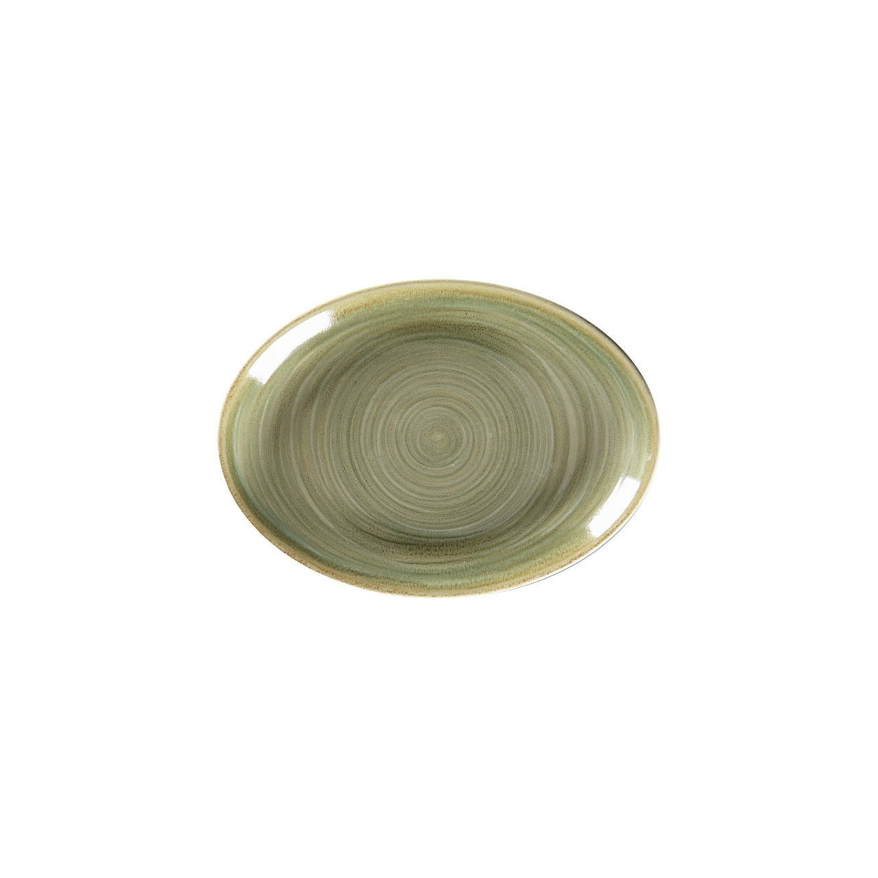 Spot, Platte oval 210 x 150 mm emerald green