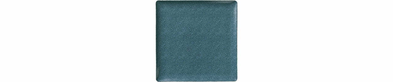 Pearls, Coupteller flach quadratisch 88 x 88 mm ocean