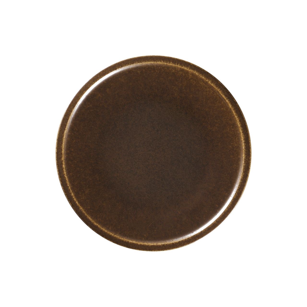 Ease, Teller flach coup ø 275 mm rust brown