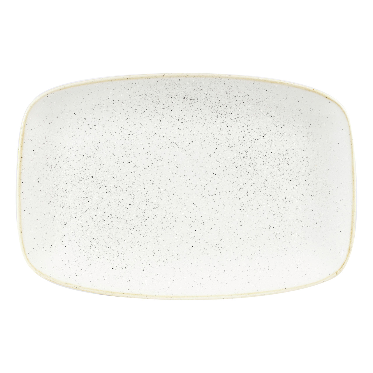 Stonecast, Teller Chefs rechteckig 344 x 234 mm Barley White